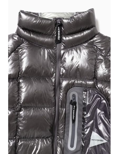 DOUDOUNE DIAMOND STITCH DOWN JACKET GRAY