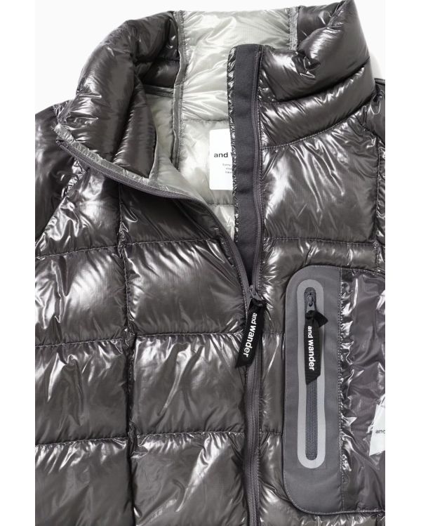 DOUDOUNE DIAMOND STITCH DOWN JACKET GRAY