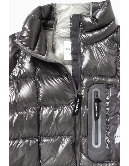 DIAMOND STITCH DOWN JACKET GRAY