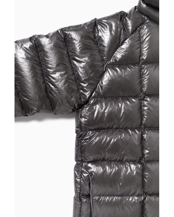 DIAMOND STITCH DOWN JACKET GRAY