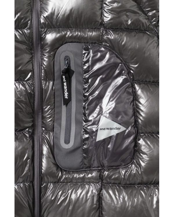 DOUDOUNE DIAMOND STITCH DOWN JACKET GRAY