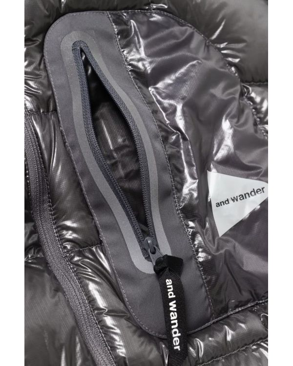 DOUDOUNE DIAMOND STITCH DOWN JACKET GRAY