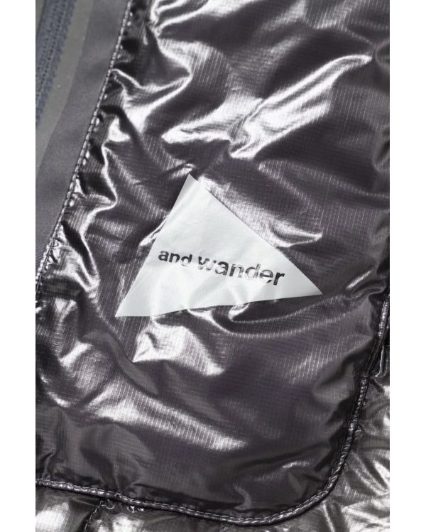 DIAMOND STITCH DOWN JACKET GRAY