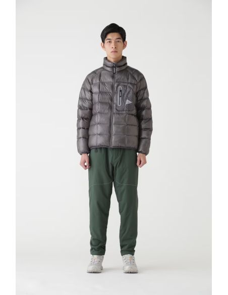 DOUDOUNE DIAMOND STITCH DOWN JACKET GRAY