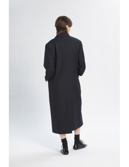 GIANNI NAVY COAT
