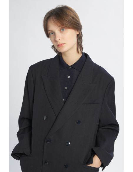 MANTEAU GIANNI NAVY