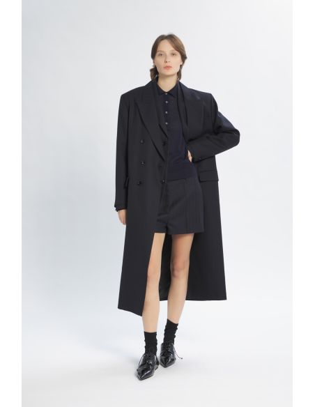 GIANNI NAVY COAT