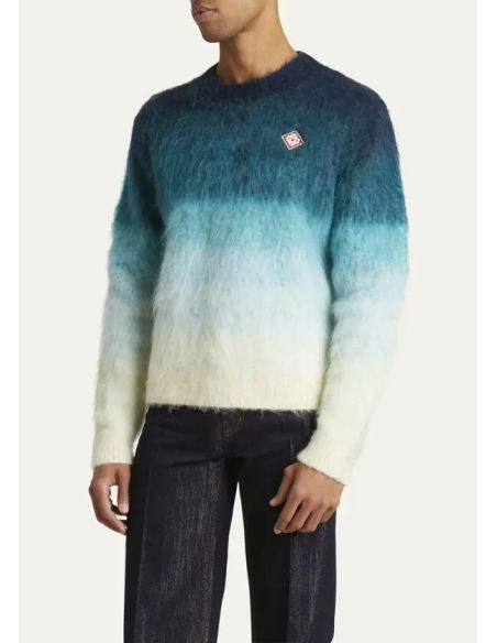 PULL GRADIENT MOHAIR MIDNIGHT