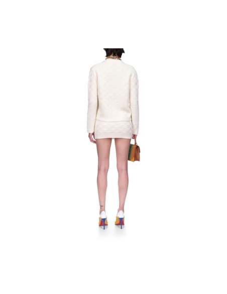 CARDIGAN COLUMN WHITE