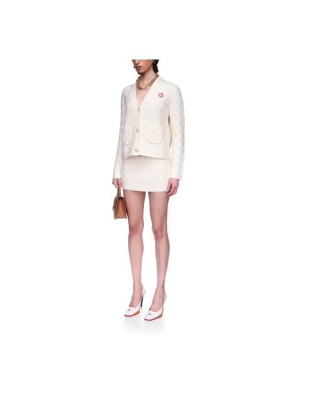 CARDIGAN COLUMN WHITE