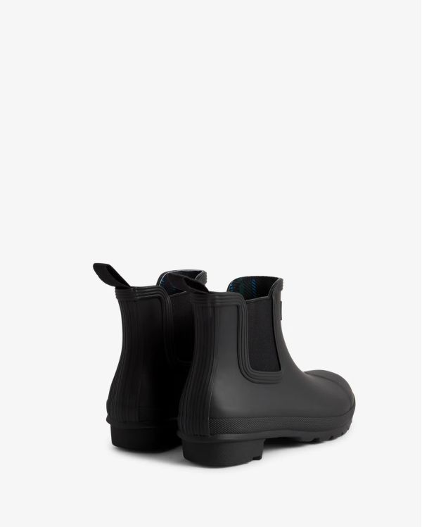 BOTTINES WOMENS ORIGINAL CHELSEA TARTAN BLACK 2