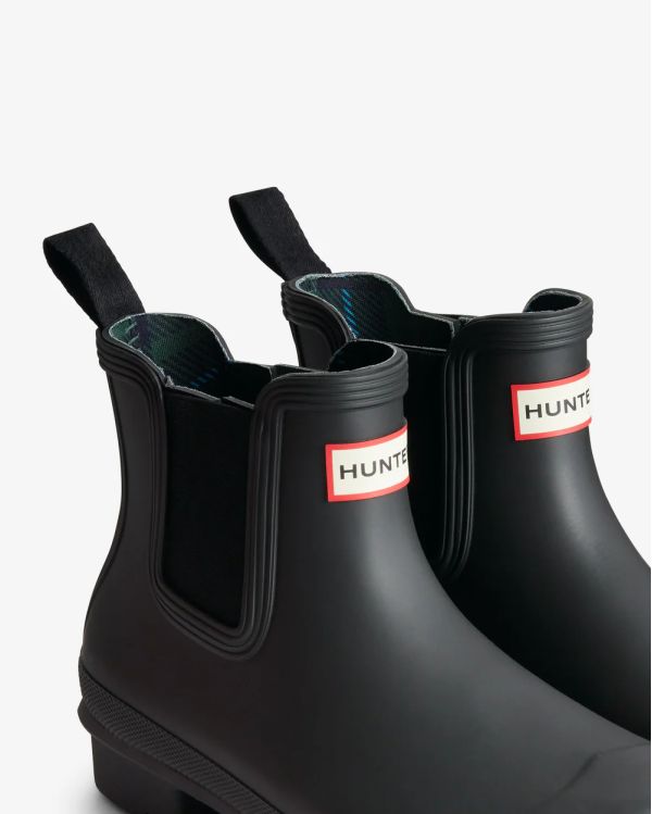 BOTTINES WOMENS ORIGINAL CHELSEA TARTAN BLACK