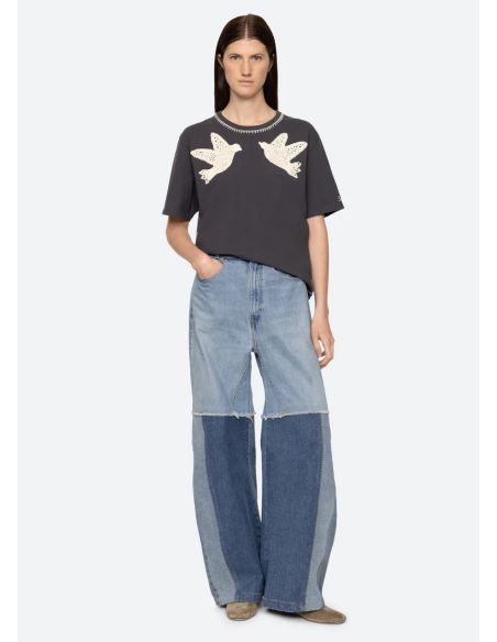 TSHIRT SALLY CHARCOAL