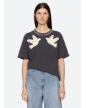 TSHIRT SALLY CHARCOAL