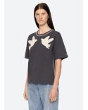 TSHIRT SALLY CHARCOAL
