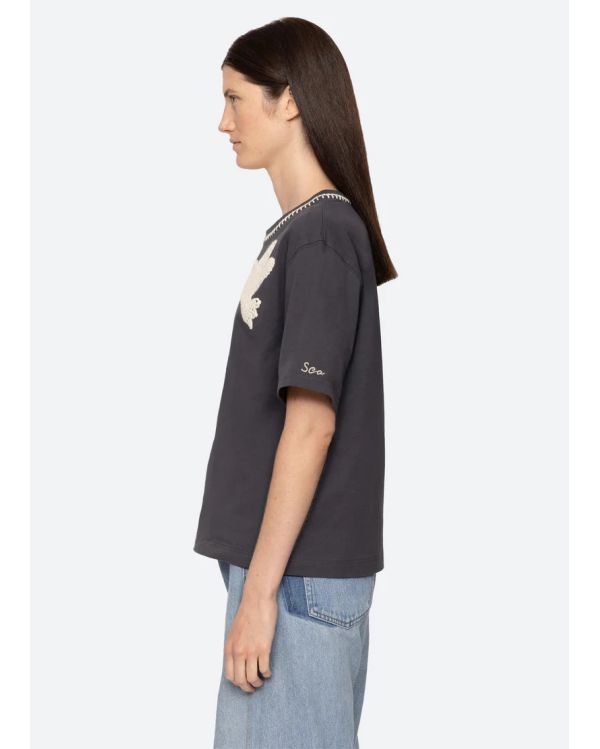TSHIRT SALLY CHARCOAL