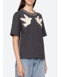 TSHIRT SALLY CHARCOAL