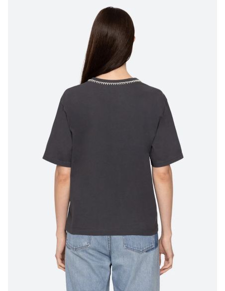 TSHIRT SALLY CHARCOAL