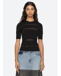 TOP DEVON S/S BLACK