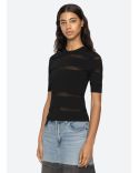 TOP DEVON S/S BLACK