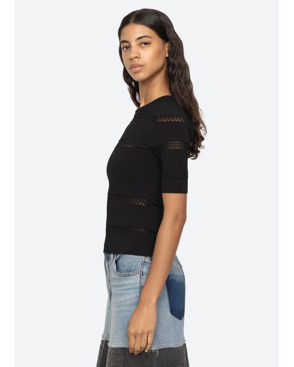 TOP DEVON S/S BLACK
