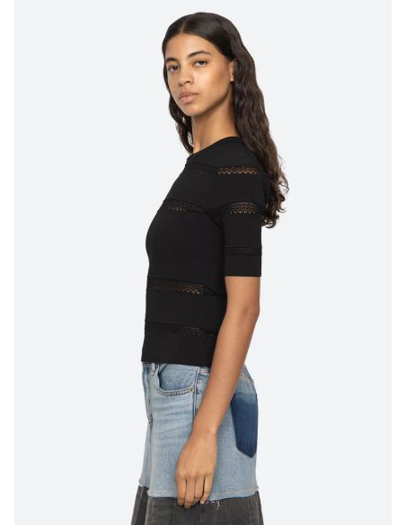 TOP DEVON S/S BLACK