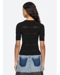 TOP DEVON S/S BLACK