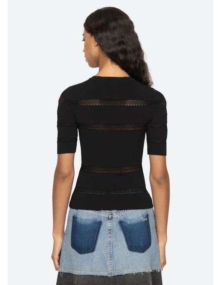 TOP DEVON S/S BLACK