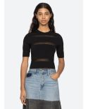 TOP DEVON S/S BLACK