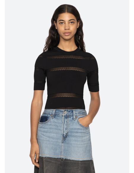 TOP DEVON S/S BLACK