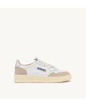 SNEAKERS MEDALIST LOW WOM LEATHER / SUEDE WHITE / SILVER