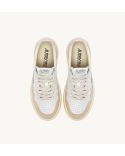 SNEAKERS MEDALIST LOW WOM LEATHER / SUEDE WHITE / SILVER