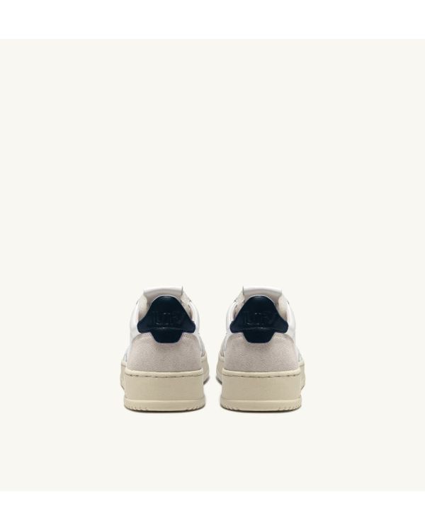 SNEAKERS MEDALIST LOW MAN LEATHER / SUEDE WHITE / BLUE