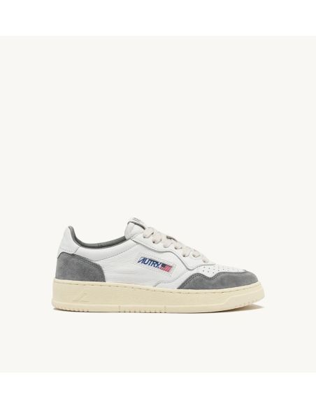 SNEAKERS MEDALIST LOW MAN GOAT / SUEDE WHITE / GREY
