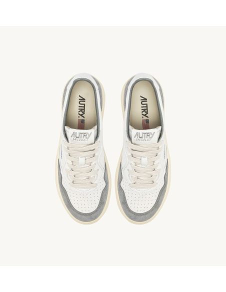 SNEAKERS MEDALIST LOW MAN GOAT / SUEDE WHITE / GREY
