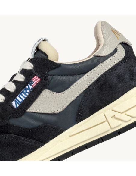 SNEAKERS REELWIND LOW MAN NYLON / CRACK WHITE / BLACK