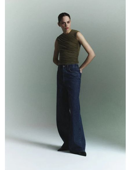JEANS DAME HIGH RISE WIDE LEG ENAMOUR