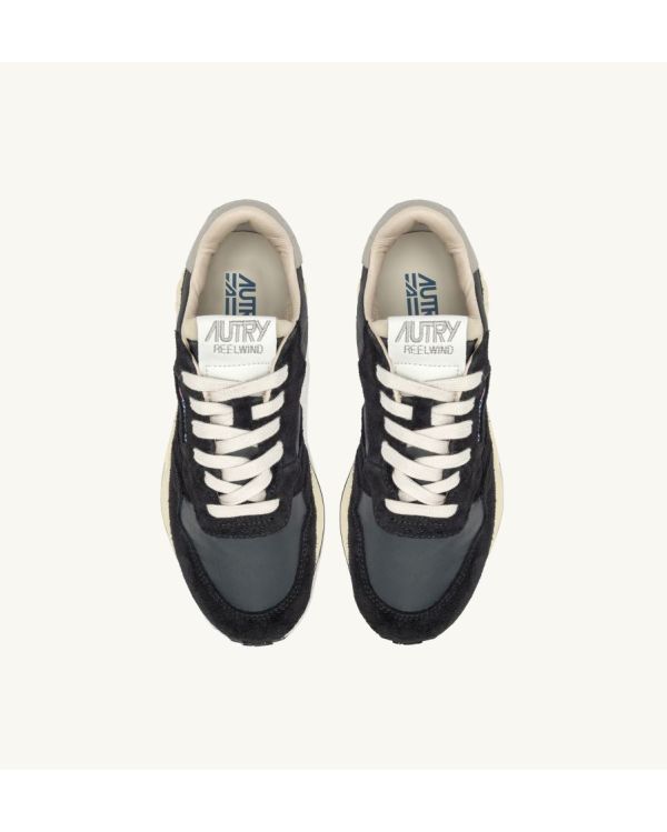 SNEAKERS REELWIND LOW WOM NYLON / CRACK WHITE / BLACK