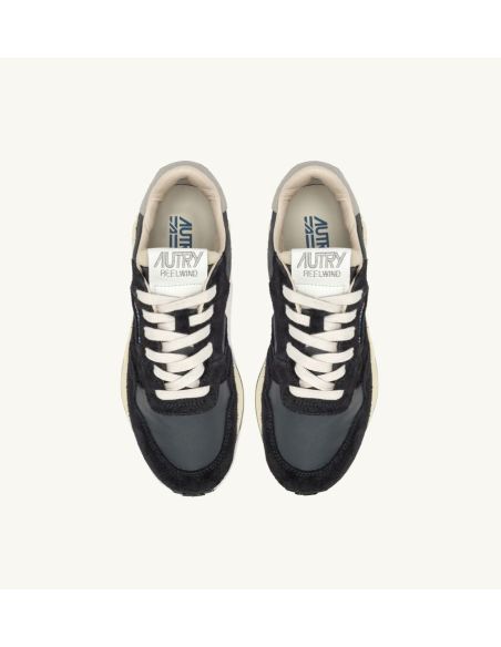SNEAKERS REELWIND LOW WOM NYLON / CRACK WHITE / BLACK
