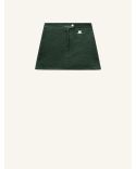 MINI SKIRT REISSUE VINYL DARK GREEN