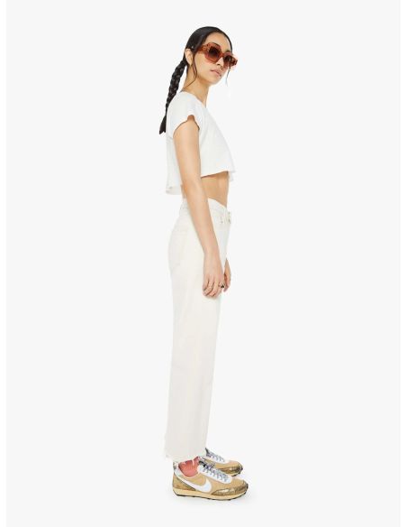 JEAN THE MID RISE MAVEN ANKLE FRAY NATURAL