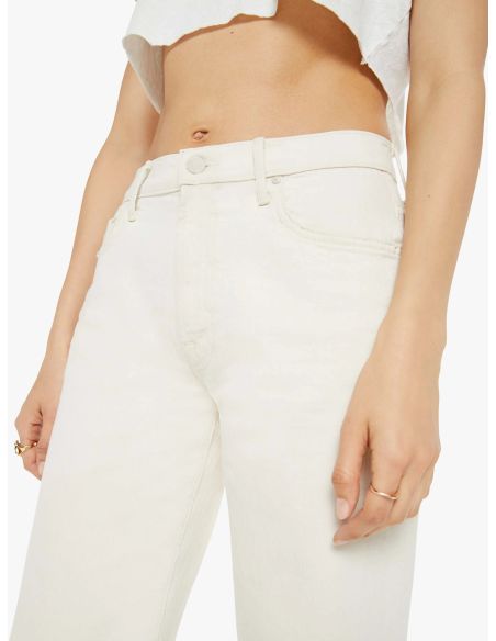JEAN THE MID RISE MAVEN ANKLE FRAY NATURAL