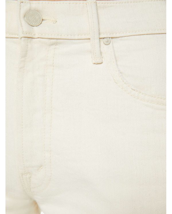 JEAN THE MID RISE MAVEN ANKLE FRAY NATURAL