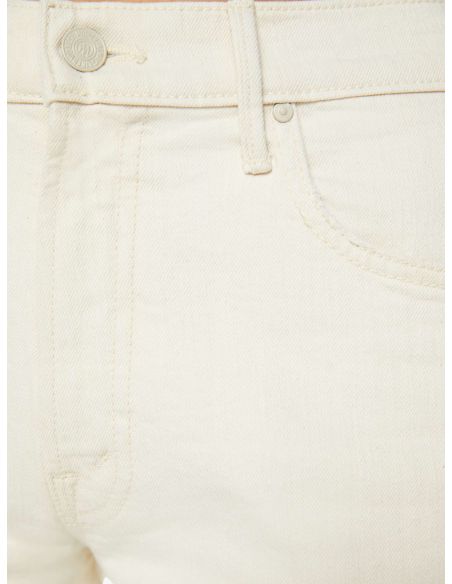 JEAN THE MID RISE MAVEN ANKLE FRAY NATURAL