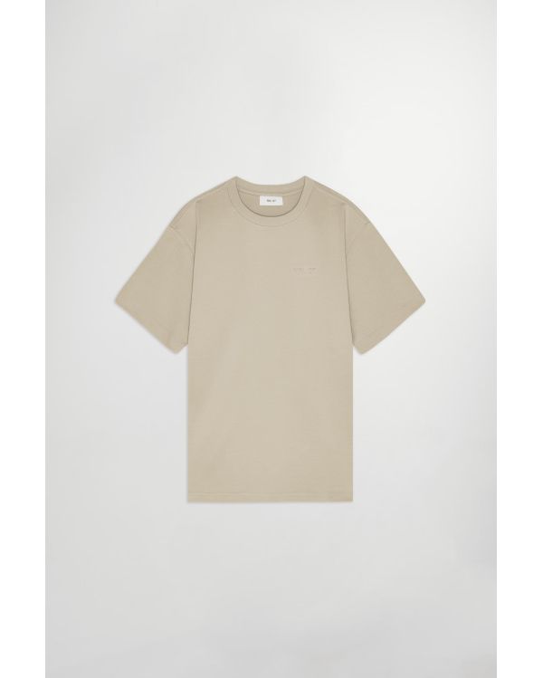 TSHIRT NAT LYOCELL BLEND TEE 3457 124 WHITE PEPPER