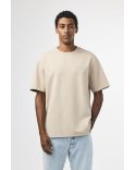 TSHIRT NAT LYOCELL BLEND TEE 3457 124 WHITE PEPPER
