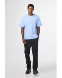 TSHIRT NAT LYOCELL BLEND TEE 3457 201 POWDER BLUE
