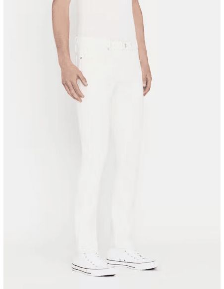 JEAN L'HOMME SLIM TWILL WHISPER WHITE