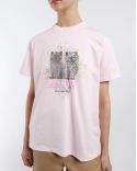 TSHIRT BASIC KITTENS RELAXED CHALK PINK