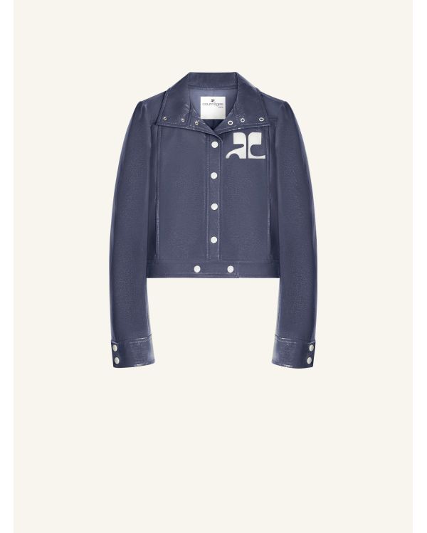 VESTE REEDITION VINYLE BLEU NUIT